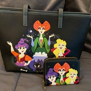 Hocus Pocus tote bag and Walllet set